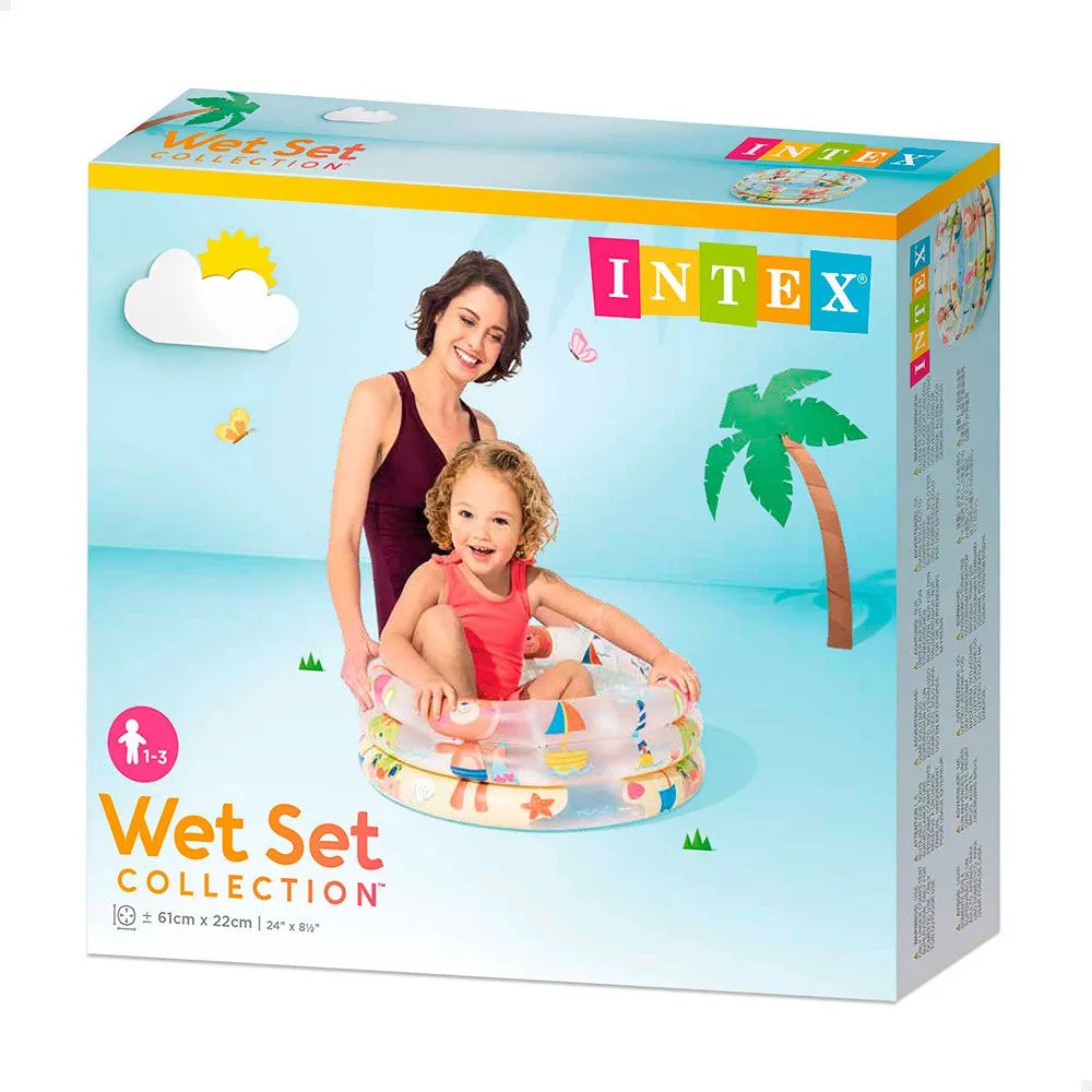Piscina Intex Dino com 3 anéis